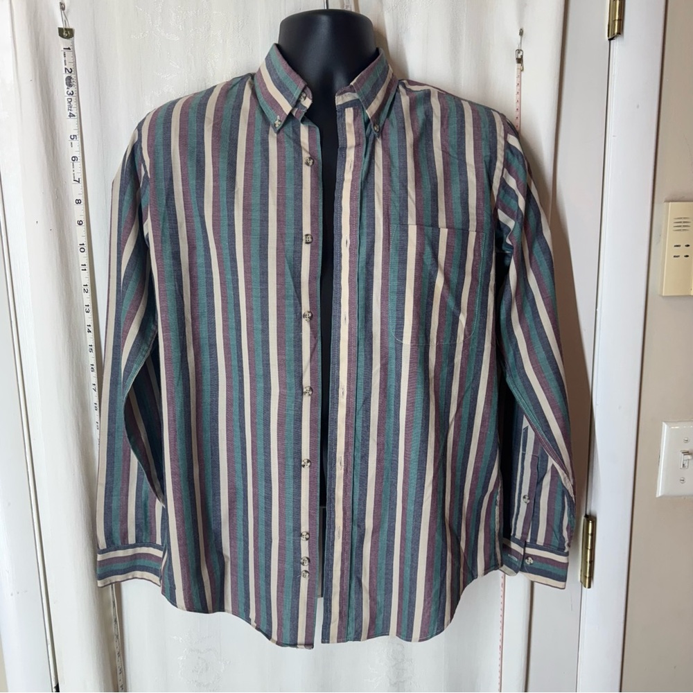 Vintage Loft & Brownstone Striped Button-Down